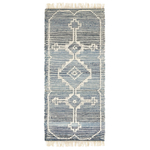 Ковер из шерсти и денима jammu из коллекции ethnic, 70x160см