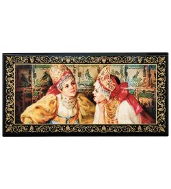 Народные промыслы ШК-11/ 8-S Шкатулка в технике декупаж (11х22х4)