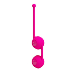 Ярко-розовые вагинальные шарики Kegel Tighten Up III