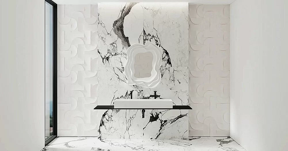 Раковина накладная Salini Sonata 1401201M 119,5 из искусственного камня S-Stone, белая матовая