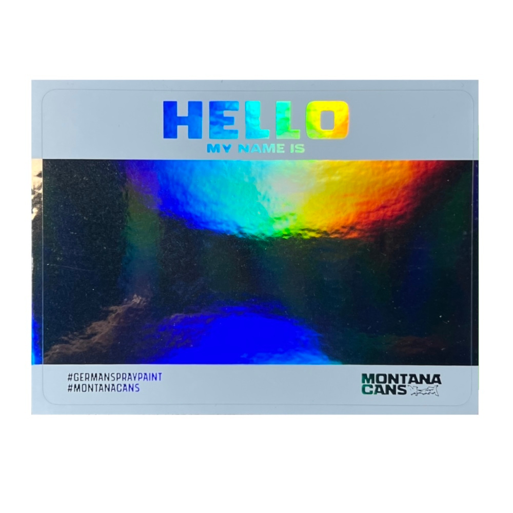 Стикер Montana HELLOGRAM (1шт)