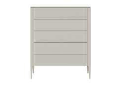 Комод Type 5 ящиков ширина 100 см (молочный)