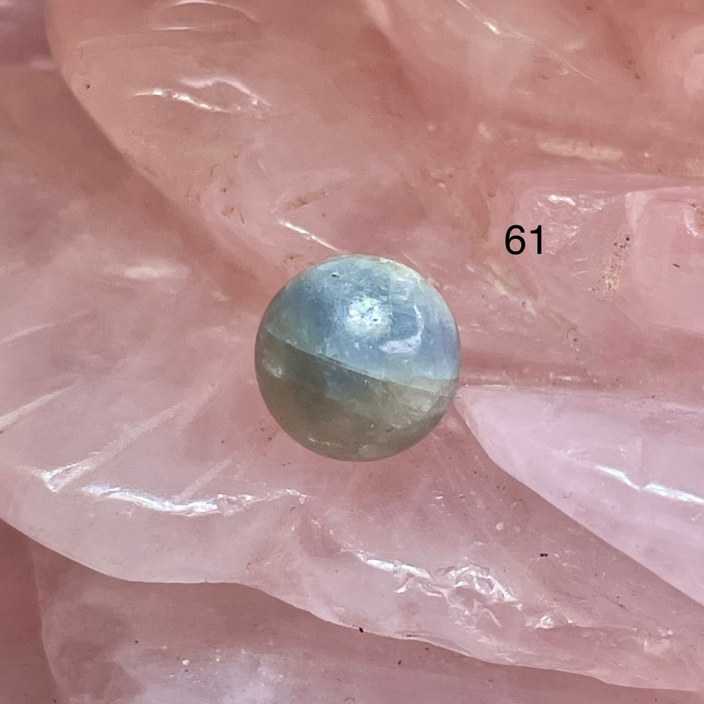 54598 Сапфир Корунд Бусина 8-8,5мм-65