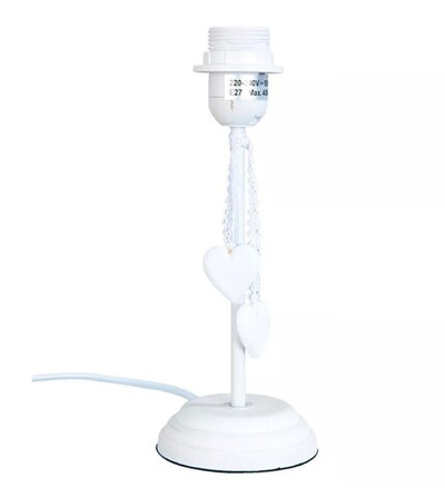Основание лампы "Сердечки" Ø 10x24см E27/max 1x40W МДФ,металл