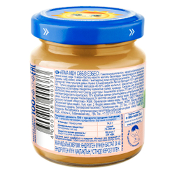 Пюре Бабушкино Лукошко Морковь яблоко с 5 месяцев 100г