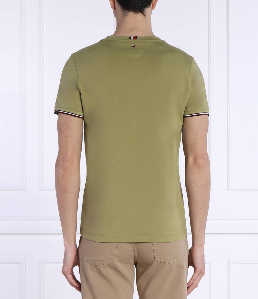 Футболка Tommy Hilfiger - оливковый(MW0MW32584)