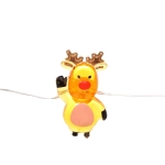 Гирлянда для дома «Олень» (3,2*1,8см) на батарейках 2,0 м 20 ламп LED, 1 реж., IP-20, Теплый белый (батарейки CR2032)