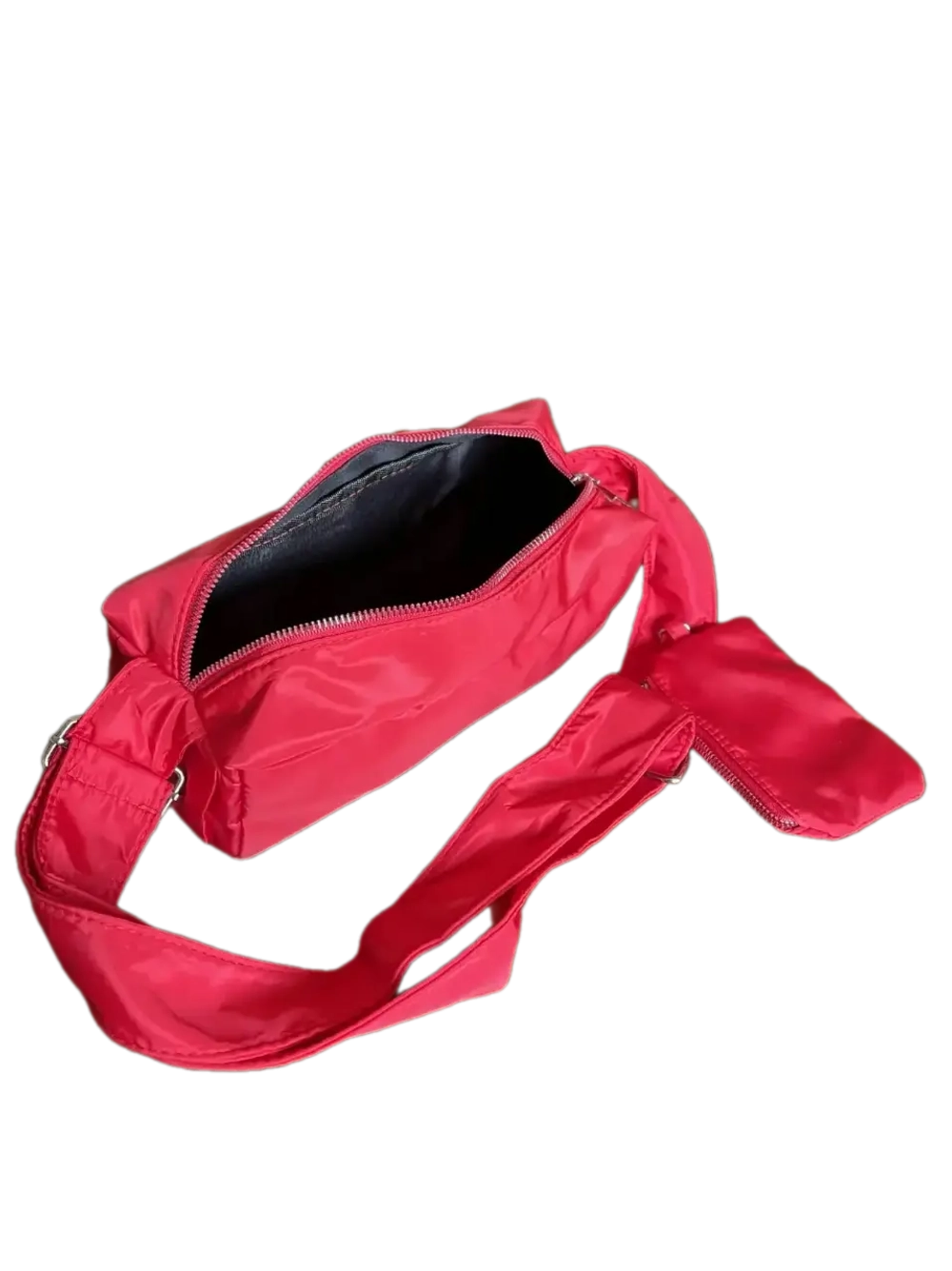 Сумка TRAVEL женская красная QOZA