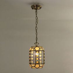 Citilux Фасет CL441111 Подвесной светильник витражный Бронза