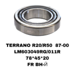 ПОДШИПНИКИ TERRANO R20/R50