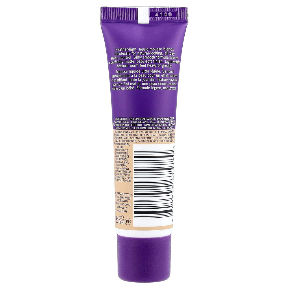 Rimmel London, Жидкий тональный мусс Stay Matte, оттенок 103 слоновая кость, 30 мл