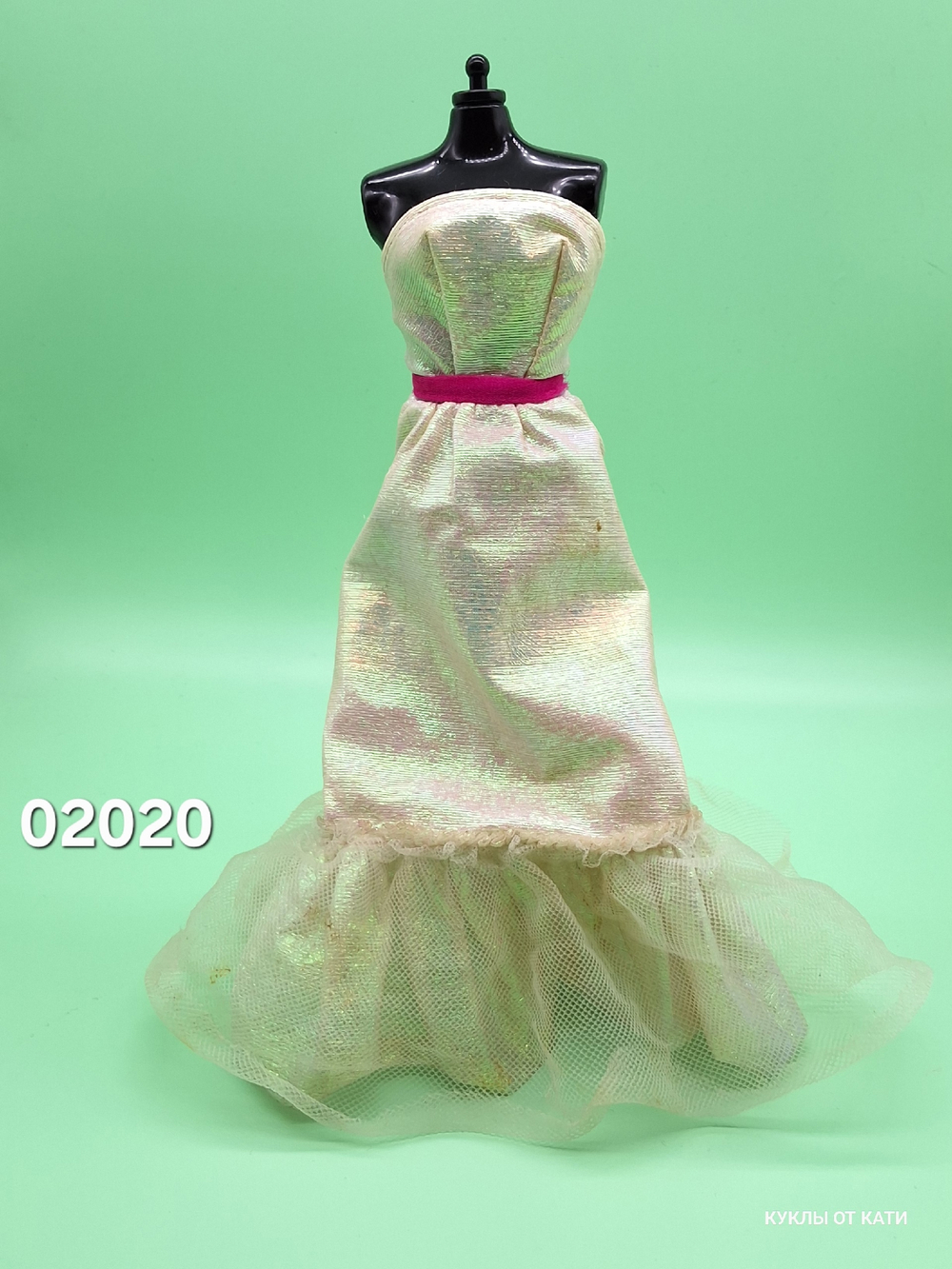 Одежда для кукол Барби Платье от Барби 90х 02020