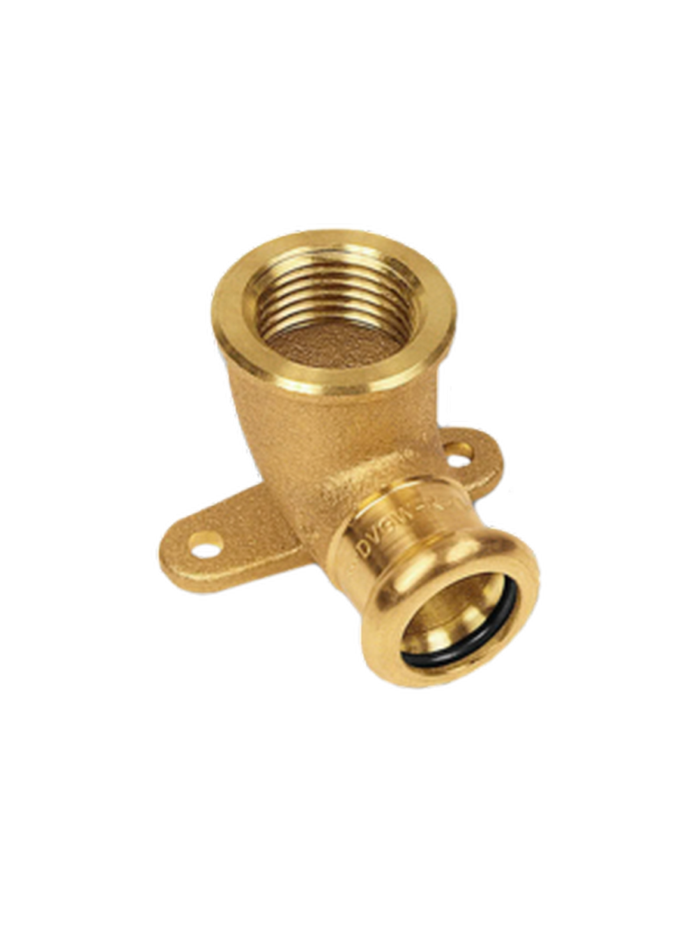 Водорозетка-пресс, внутренняя резьба, бронза, Ду 15-22, тип 8472G, Sanha