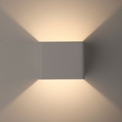 Светильник декоративный настенный светодиодный ЭРА WL3 WH 6Вт 3000К белый | Настенная подсветка