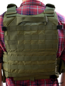 Бронежилет EmersonGear LBT6094A Style Plate Carrier w 3 pouches (EM7440RG). Олива