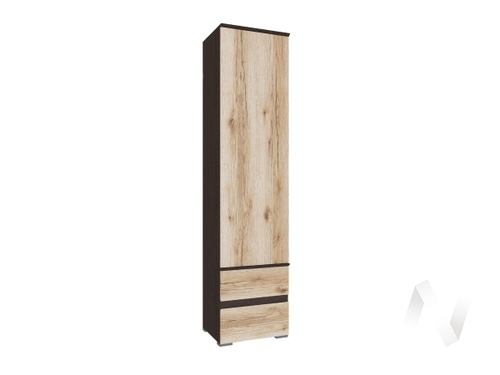 Пенал закрытый Гостиная Плейона (венге/дуб делано)