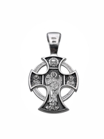 Крест из серебра/Чернение