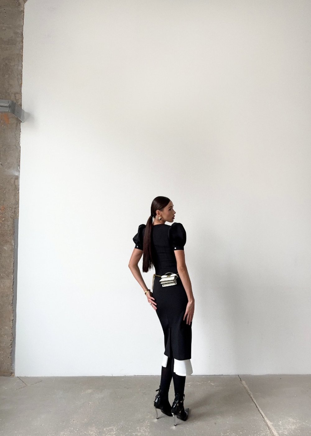 Платье Леди, Черный