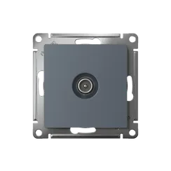 Розетка телевизионная оконечная TV AtlasDesign 1дБ механизм грифель SE ATN000791