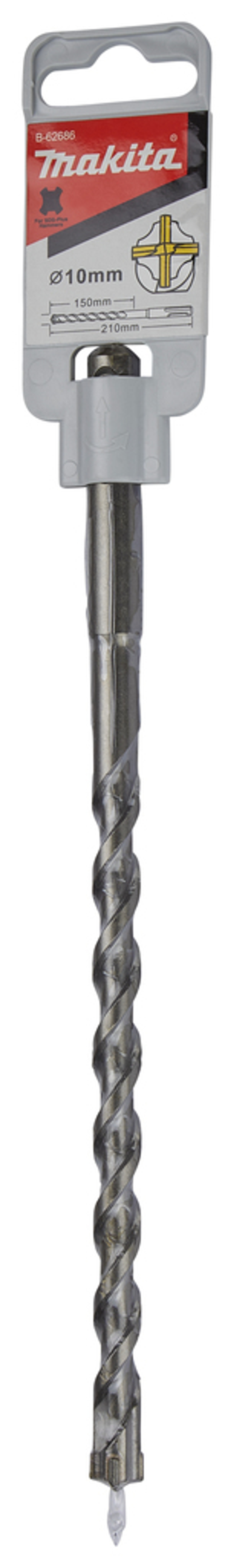 Бур по бетону SDS-plus 4Cutter 10x150x210 мм Makita B-62686