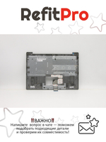 Верхняя панель с клавиатурой (топкейс) для ноутбука Lenovo IdeaPad 1-14IGL05. раскладка - русская, без подсветки, серая (5CB0X56975), оригинал