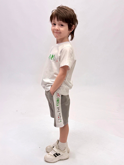 Комплект (футболка+шорты) трикотажный для мальчика 2-8 лет