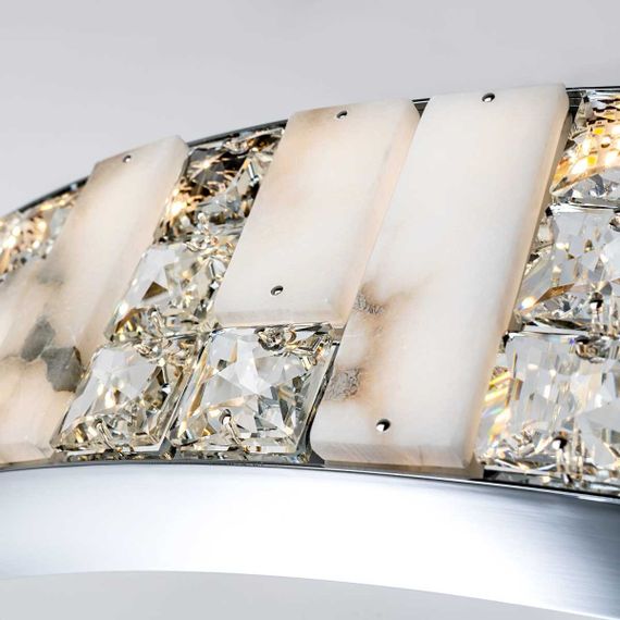 Подвесная светодиодная люстра Modelux Premium ML.6985.800P CR