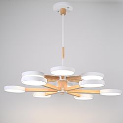 Люстра на штанге TURNA DBL L12 White