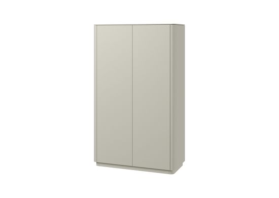 Шкаф Tammi 2-х створчатый высокий (молочный)