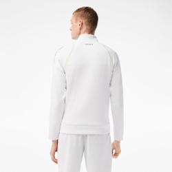 Мужская кофта теннисная Lacoste Sweatshirt Men - White, Yellow