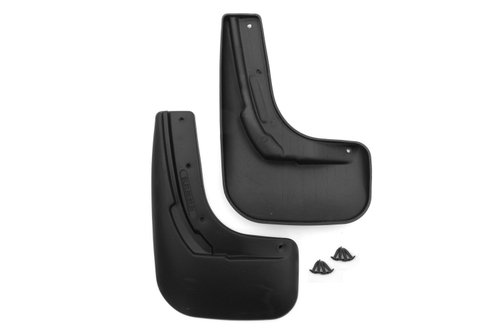 Брызговики задние VOLKSWAGEN Polo, 2015-2020, седан, 2 шт. (standart)  NLFD.51.37.E10