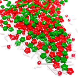 Посыпка микс "Рождественские звезды", 50 гр