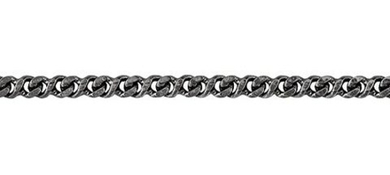 Цепь "Восьмерка панцирная граненая"