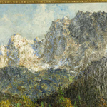 Картина «Горное озеро» Wolfgang Heinz Unger.