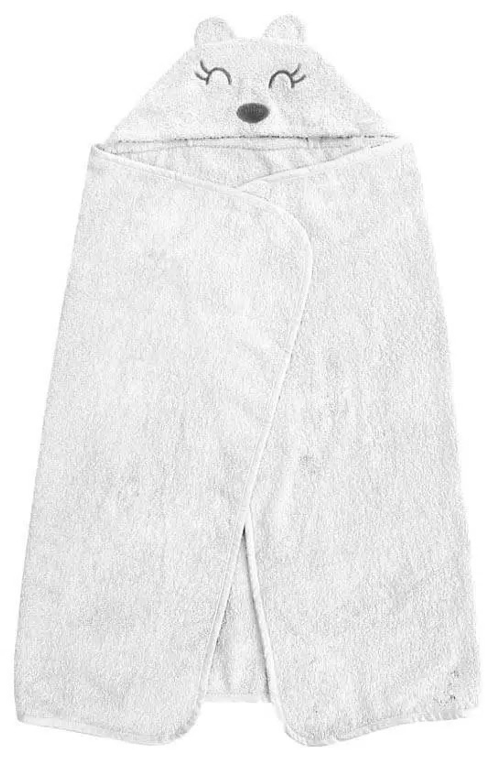 Полотенце-уголок топотушки М7 махра 120*70 см белый