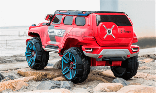 Детский электромобиль  "Mercedes" красный