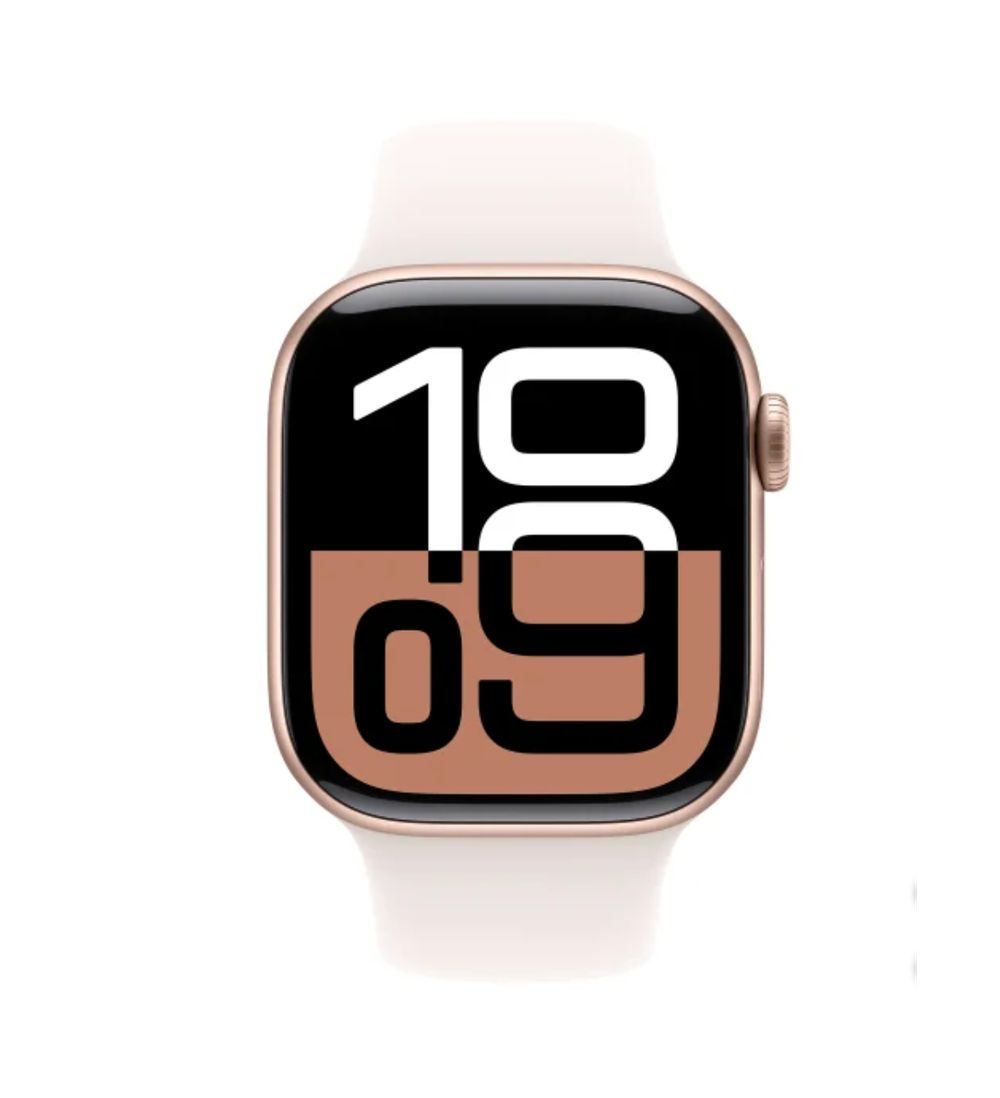 Apple Watch Series 10 (GPS) 42 мм спортивный ремешок