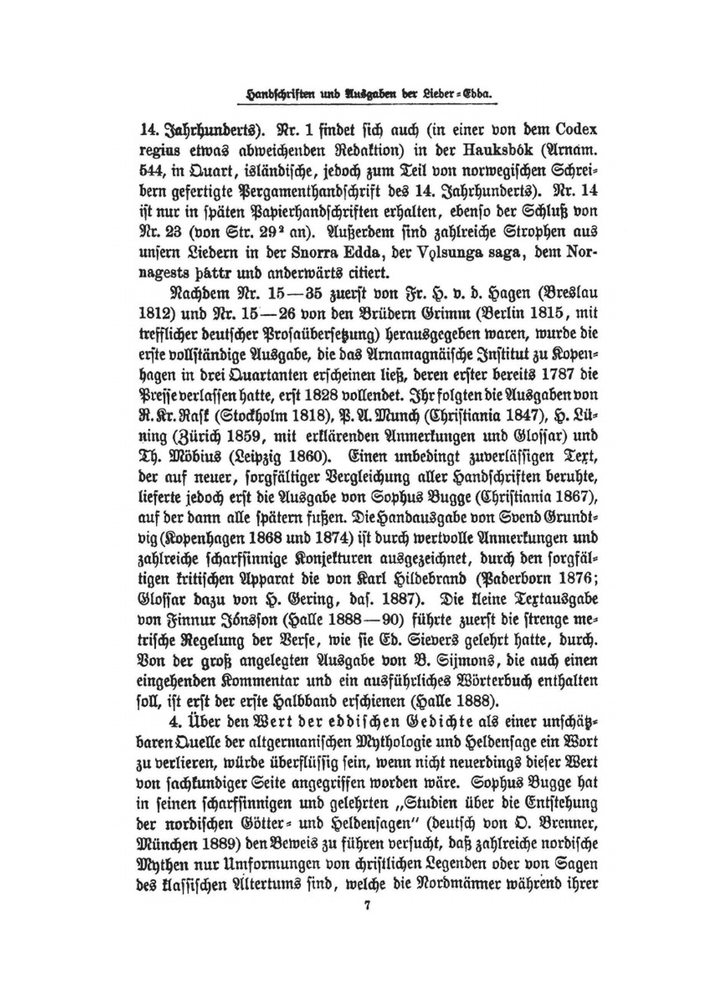 Die Edda. Die Lieder der sogenannten älteren Edda, nebst einem Anhang: Die mythischen und heroischen Erzählungen der Snorra Edda | Hugo Gering