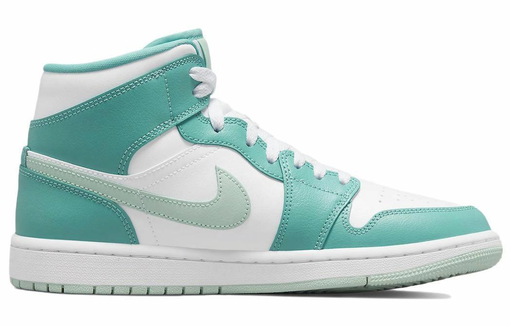 Кроссовки Jordan Air Jordan 1 Mid "Marine Green" (Женская размерная сетка)
