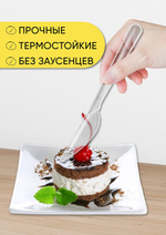 Нож столовый, 180 мм, компакт премиум, PS, прозрачный, 50 штук
