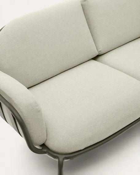 Двухместный уличный диван Joncols, 165 см, зеленый