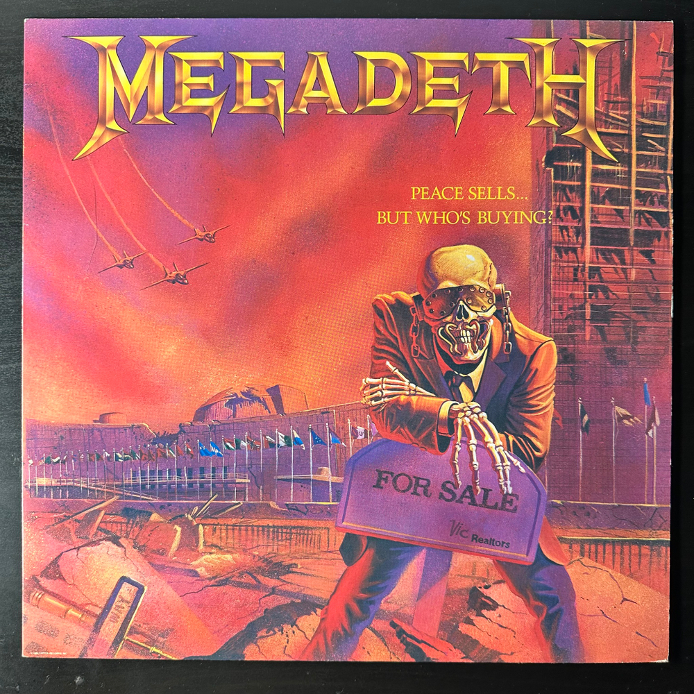 Megadeth ‎– Peace Sells... But Who's Buying? (Европа 1986г.)