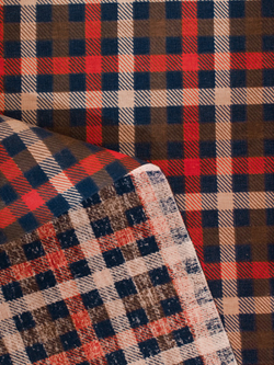 Ткань бязь плательная, рис. "Клетка", ширина 150 см, арт. 120