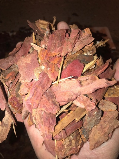 Кора сибирской лиственницы, мульча 60 литров, 5-10 см средняя