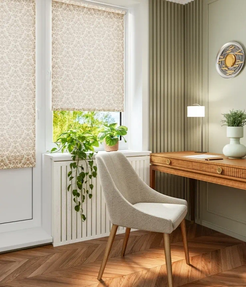 Рулонные шторы Пари - цвет "Экрю"