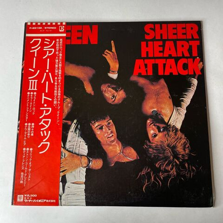 Винтажная виниловая пластинка LP Queen Sheer Heart Attack (Япония 1974) (Оби)