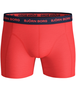 Мужские спортивные боксеры Björn Borg Shorts Sammy Seasonal Solid 5P - frosty spruce