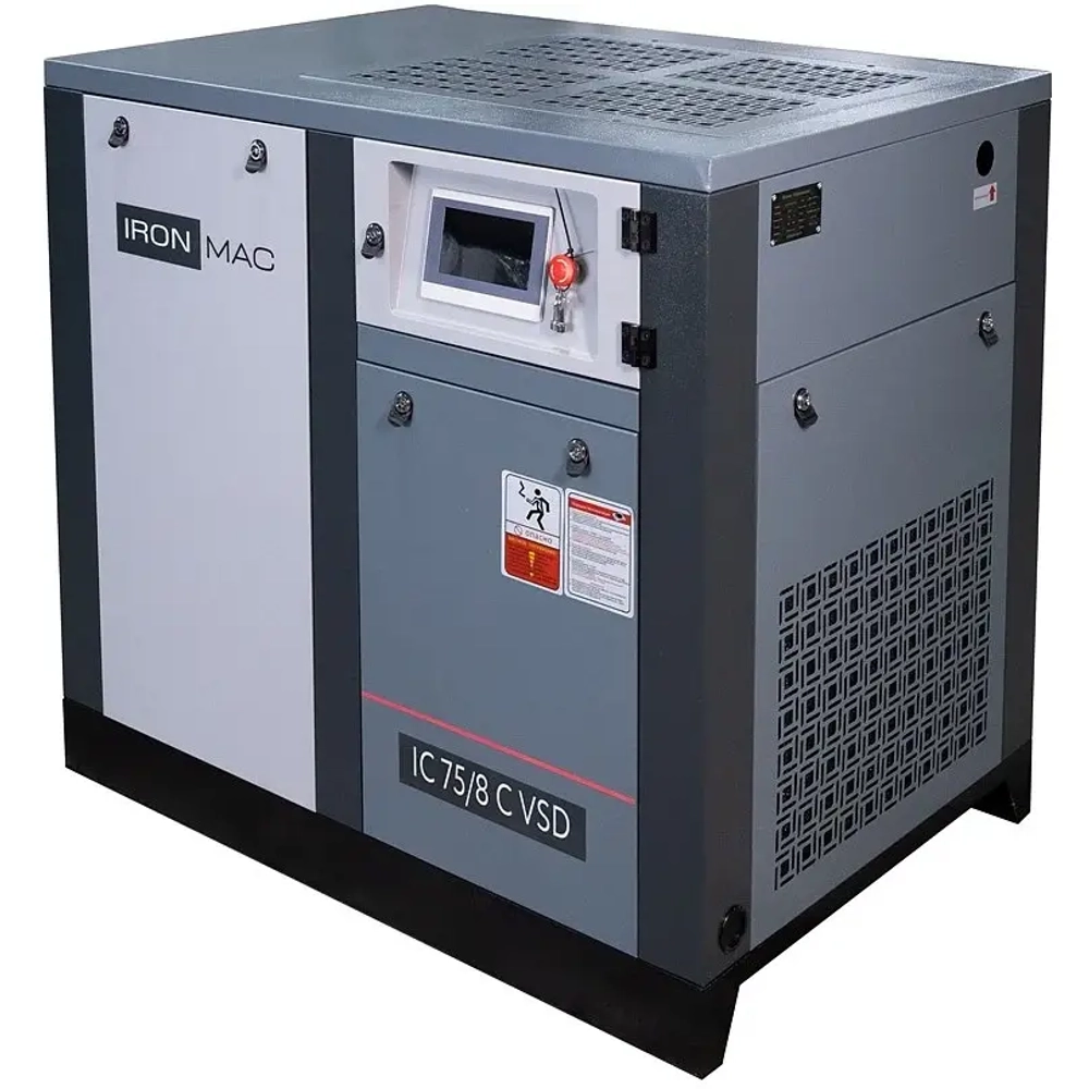 Винтовой компрессор IronMac IC 75/8 C VSD IP23