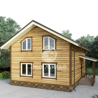 Проект Дом Солнечный Д100 м2 2х этажный Д-22