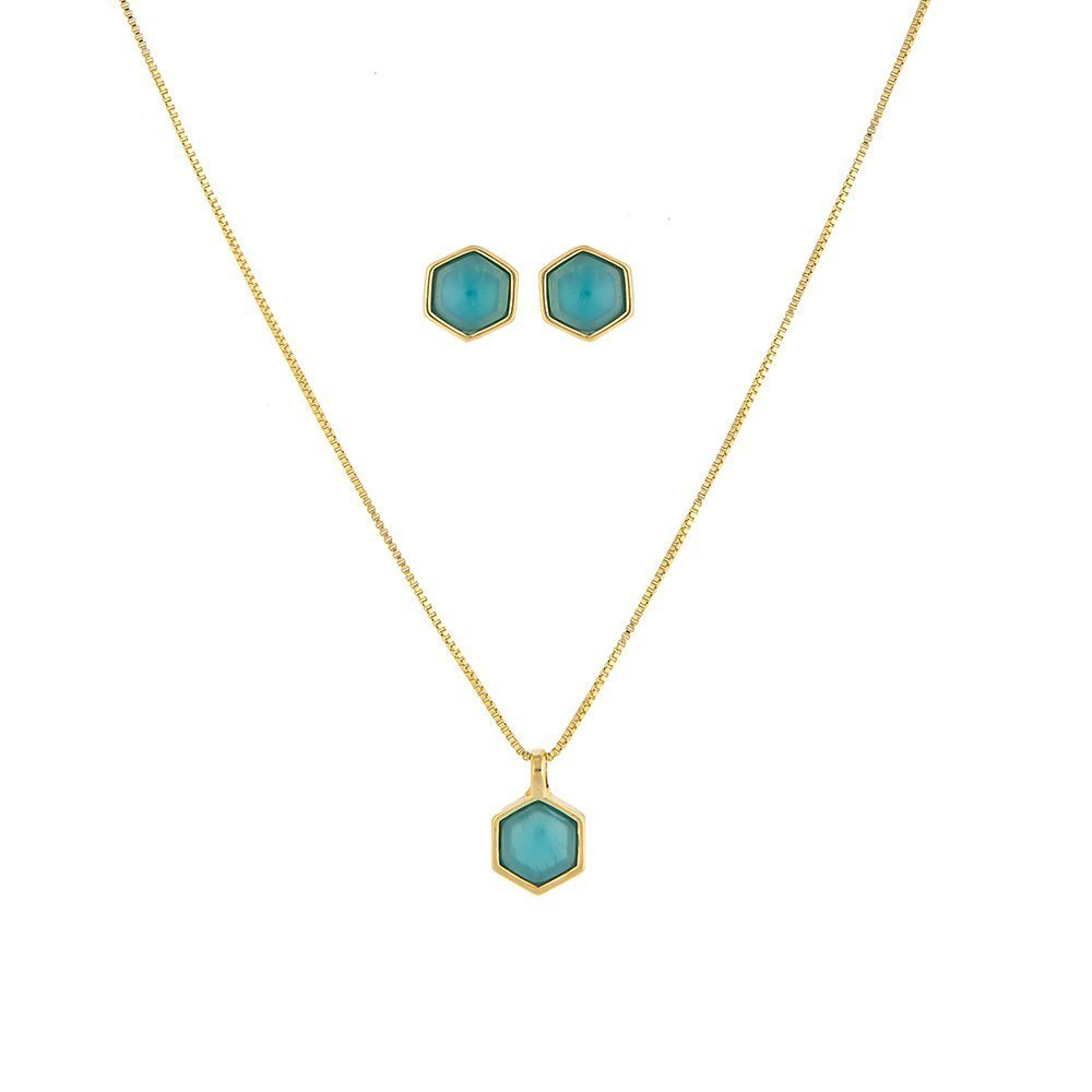 Комплект Possebon Blue Sky Agate S0480.21 B/G